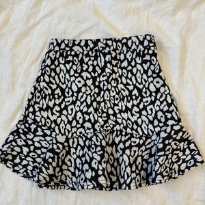 Leopard skirt (NEVER WORN)
